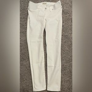 Brand new white madewell maternity jeans
